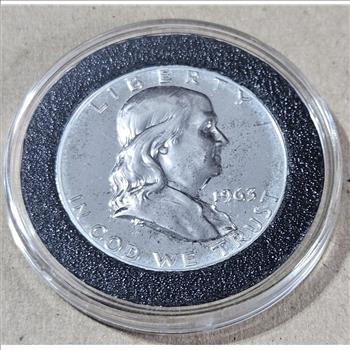 1963 Toned GEM PROOF Franklin Half Dollar