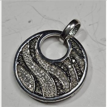 Sterling Silver CZ Pendant