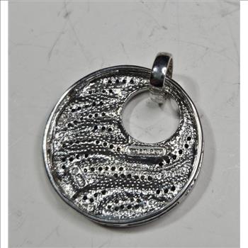 Sterling Silver CZ Pendant