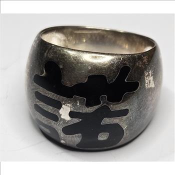 Fili Menageti Designer Sterling Silver Ring