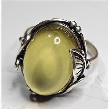 Sterling Silver Cabachon Ring
