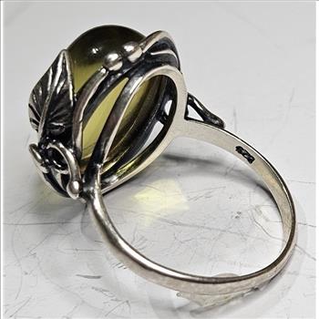 Sterling Silver Cabachon Ring