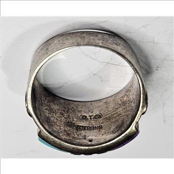 Sterling Silver Multi Stone Ring