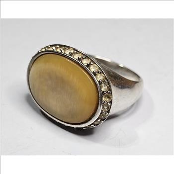 Sterling Silver Fashion Stone Ring