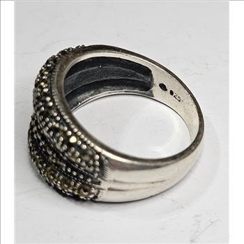 Sterling Silver Marcasite Ring