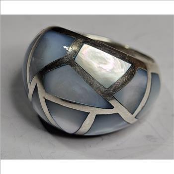 Fancy Dome Shape Chalcedony Ring
