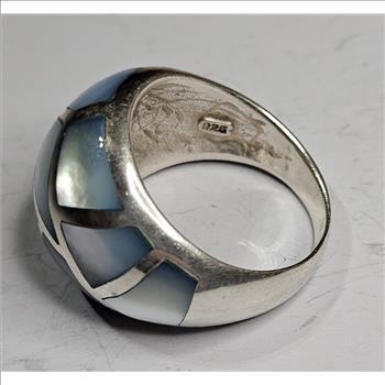 Fancy Dome Shape Chalcedony Ring