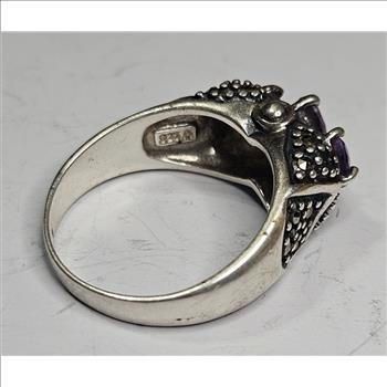 Sterling Silver Amethyst Ring