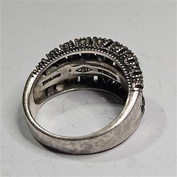 Sterling Silver Marcasite Sterling Ring