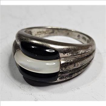 Sterling Silver Art Deco Style Ring