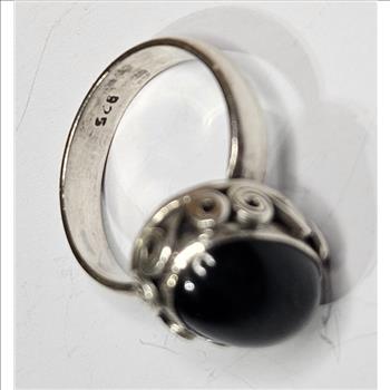 Sterling Silver Cabachon Fashion Ring