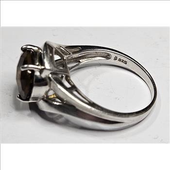 Sterling Silver Fashion Gemstone Ring