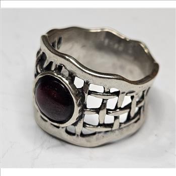 Sterling Silver Isreali Fashion Ring