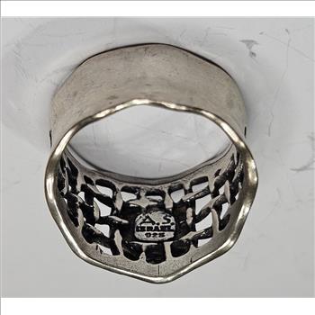 Sterling Silver Isreali Fashion Ring