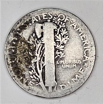 1924 p Mercury Dime 90% Silver- USA Coins