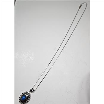 Sterling Silver Native American Style Necklace