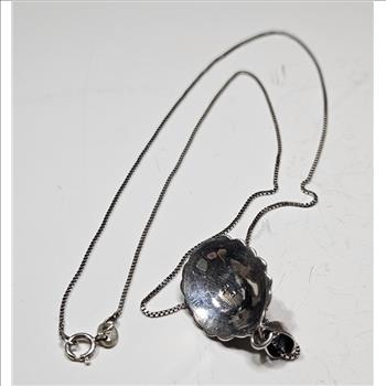 Sterling Silver Native American Style Necklace