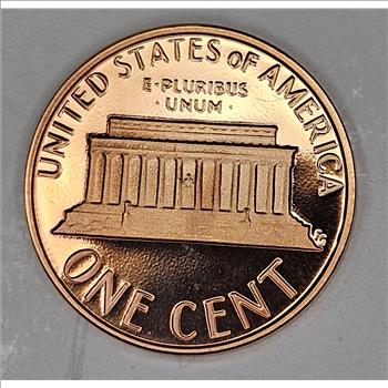 1983 s Lincoln Memorial Proof Cent-USA Coin
