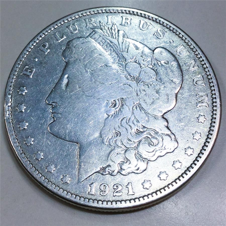 1921-D Morgan Silver Dollar Beautiful Coin