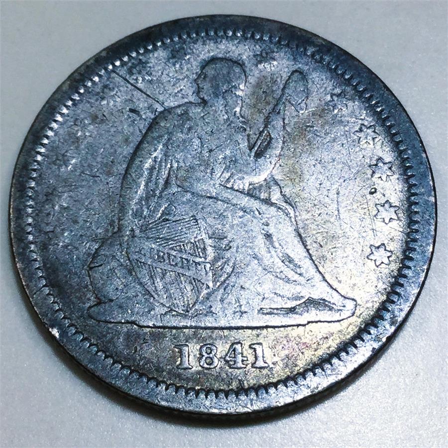 1841-O Seated Liberty Quarter Beautiful Coin Rare Date 