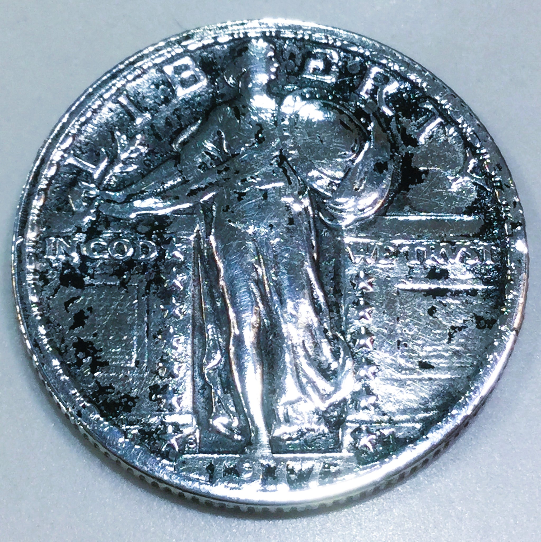 1917-S Type 2 Standing Liberty Quarter Beautiful High Grade Coin Rare Date 