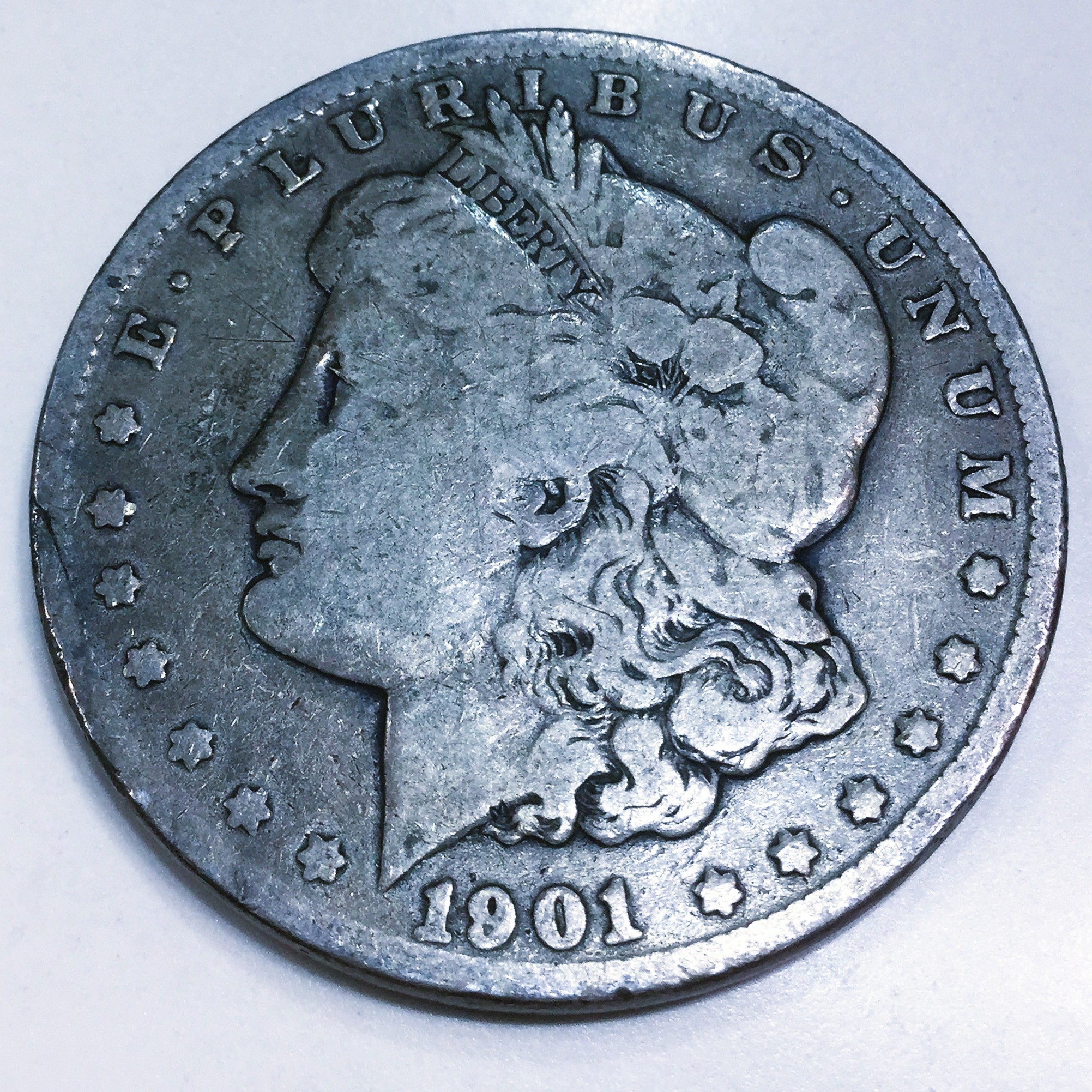 1901-O Morgan Silver Dollar Beautiful Coin 