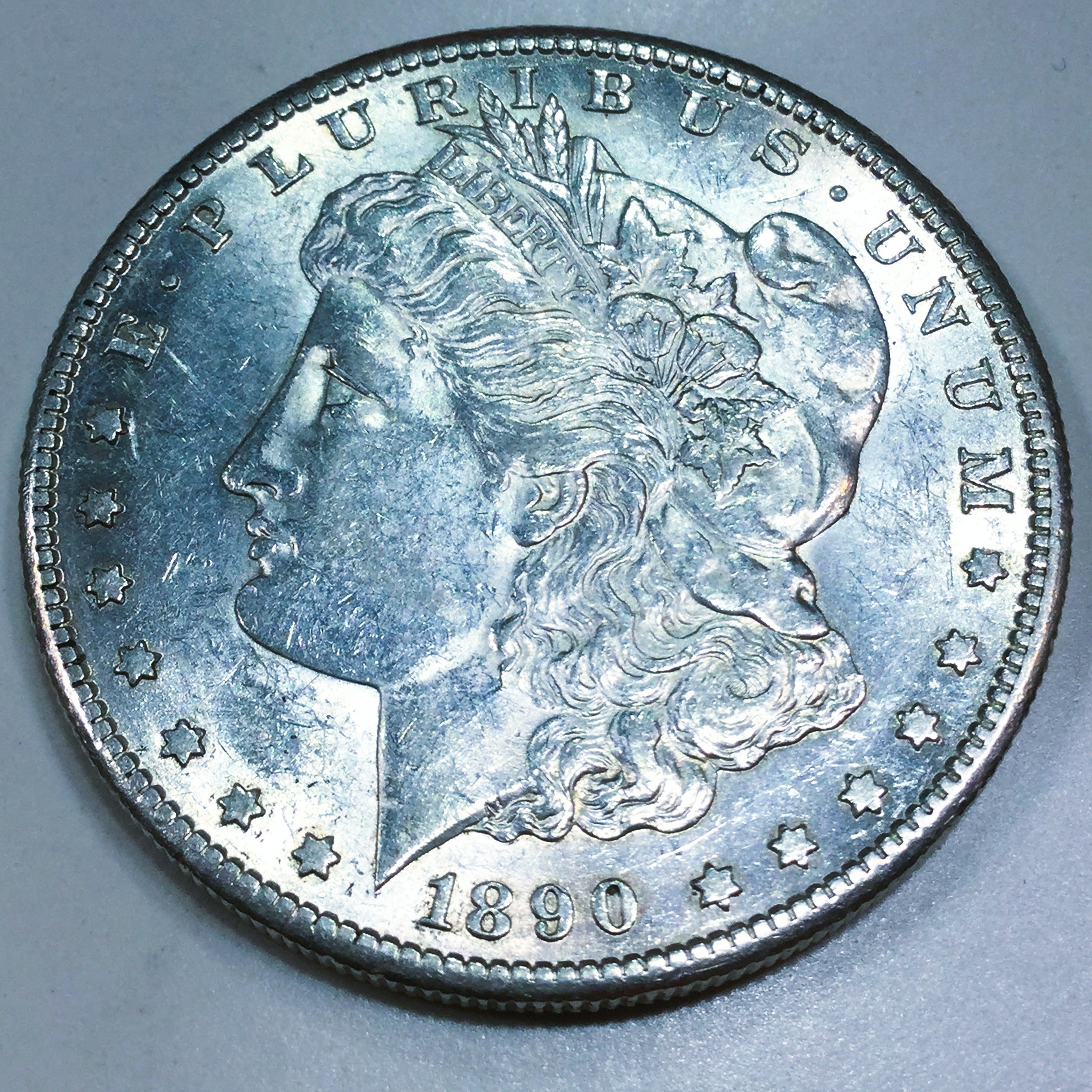 1890-S AU/BU Morgan Silver Dollar Beautiful Coin Rare Date