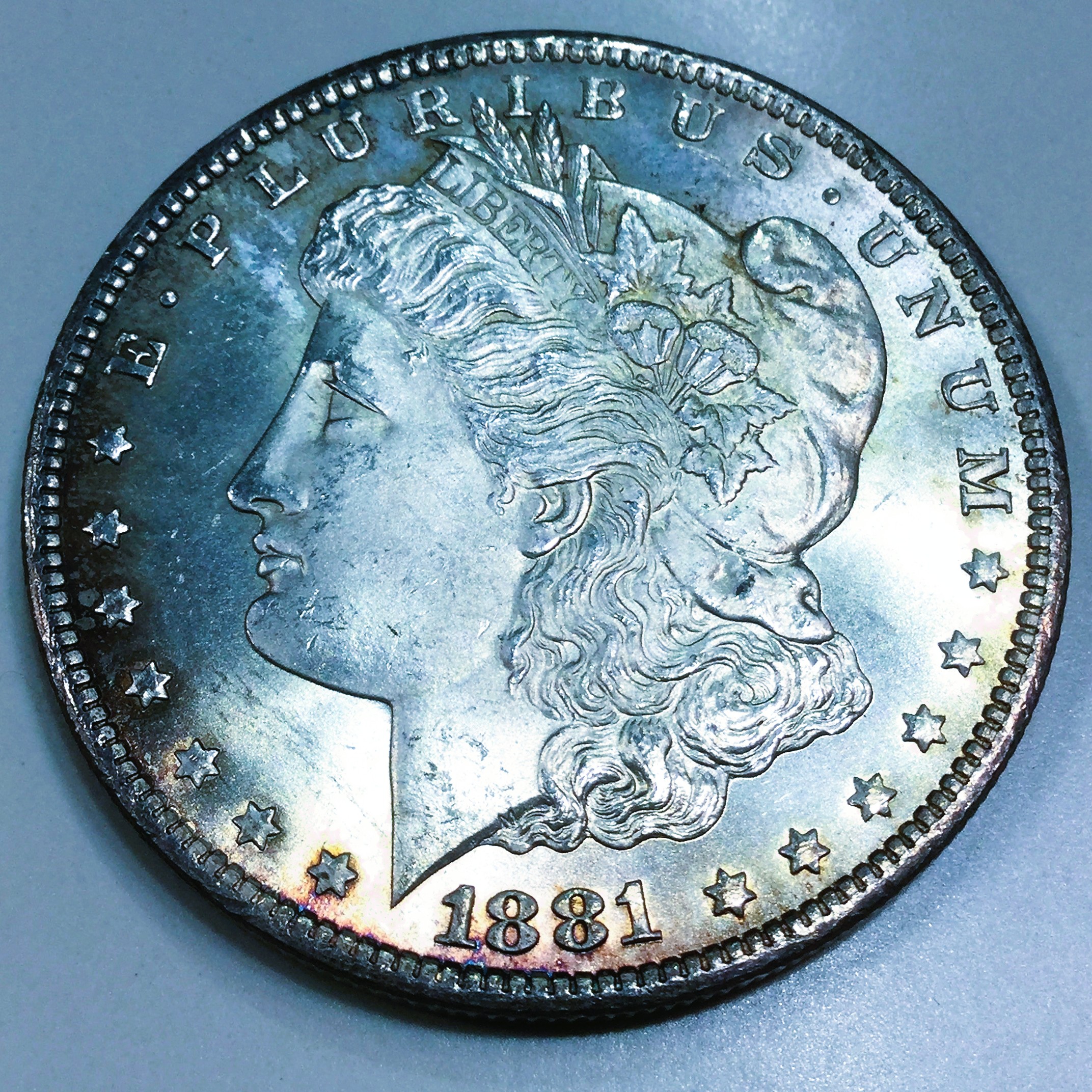 1881-CC Gem Uncirculated Morgan Silver Dollar Beautiful Coin Rare Date 