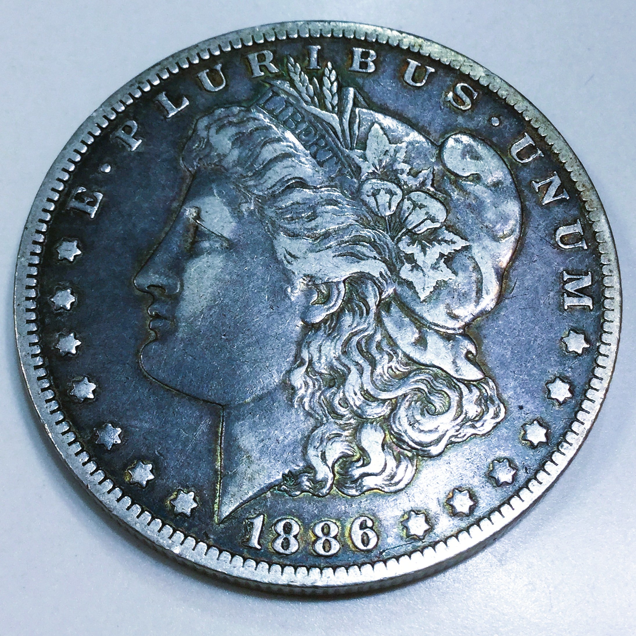 1886-O Morgan Silver Dollar Beautiful High Grade Coin Rare Date 