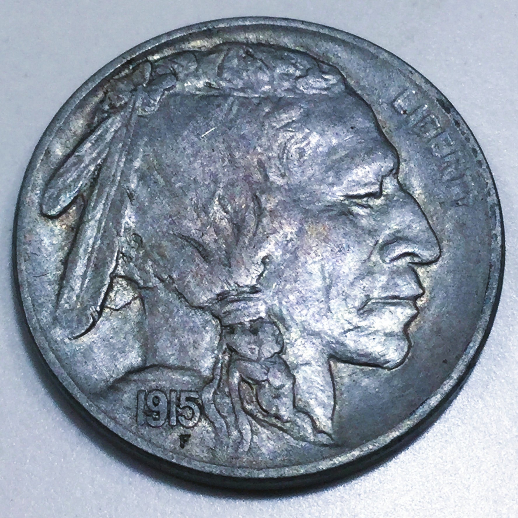 1915 AU/BU Buffalo Nickel Beautiful Coin  