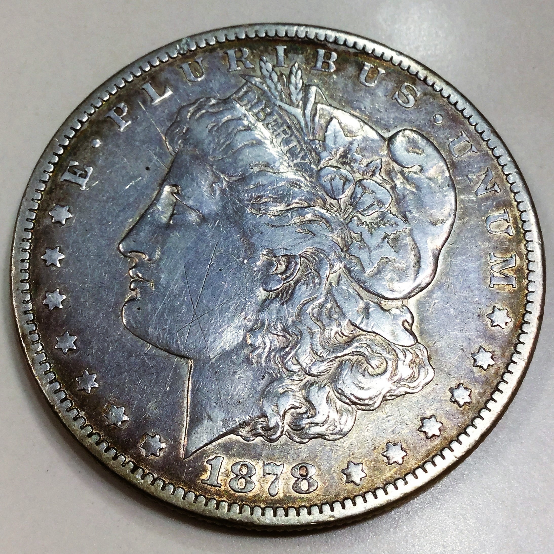 1878-CC Morgan Silver Dollar Beautiful High Grade Coin Rare Date ...