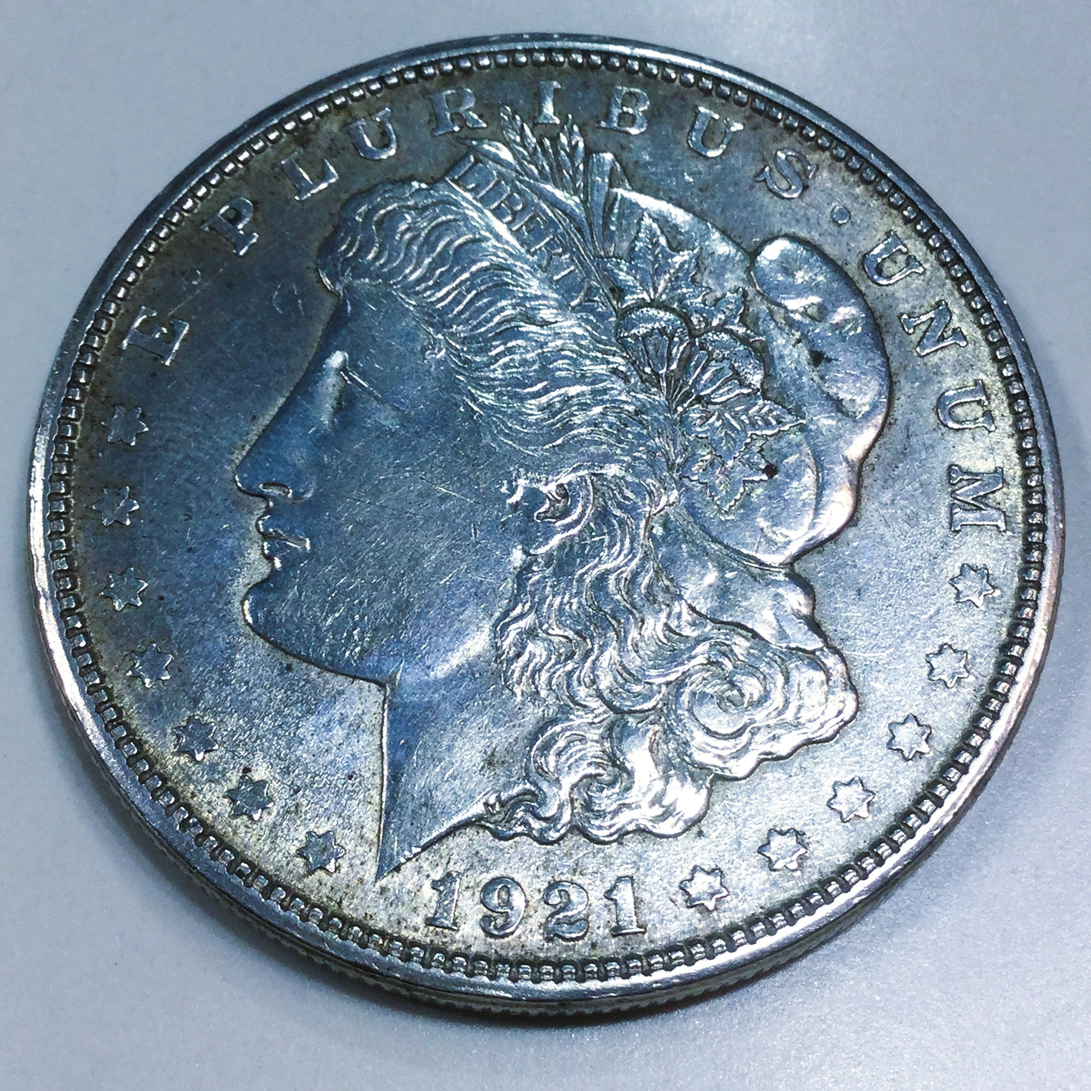 1921-S Morgan Silver Dollar Beautiful High Grade Coin