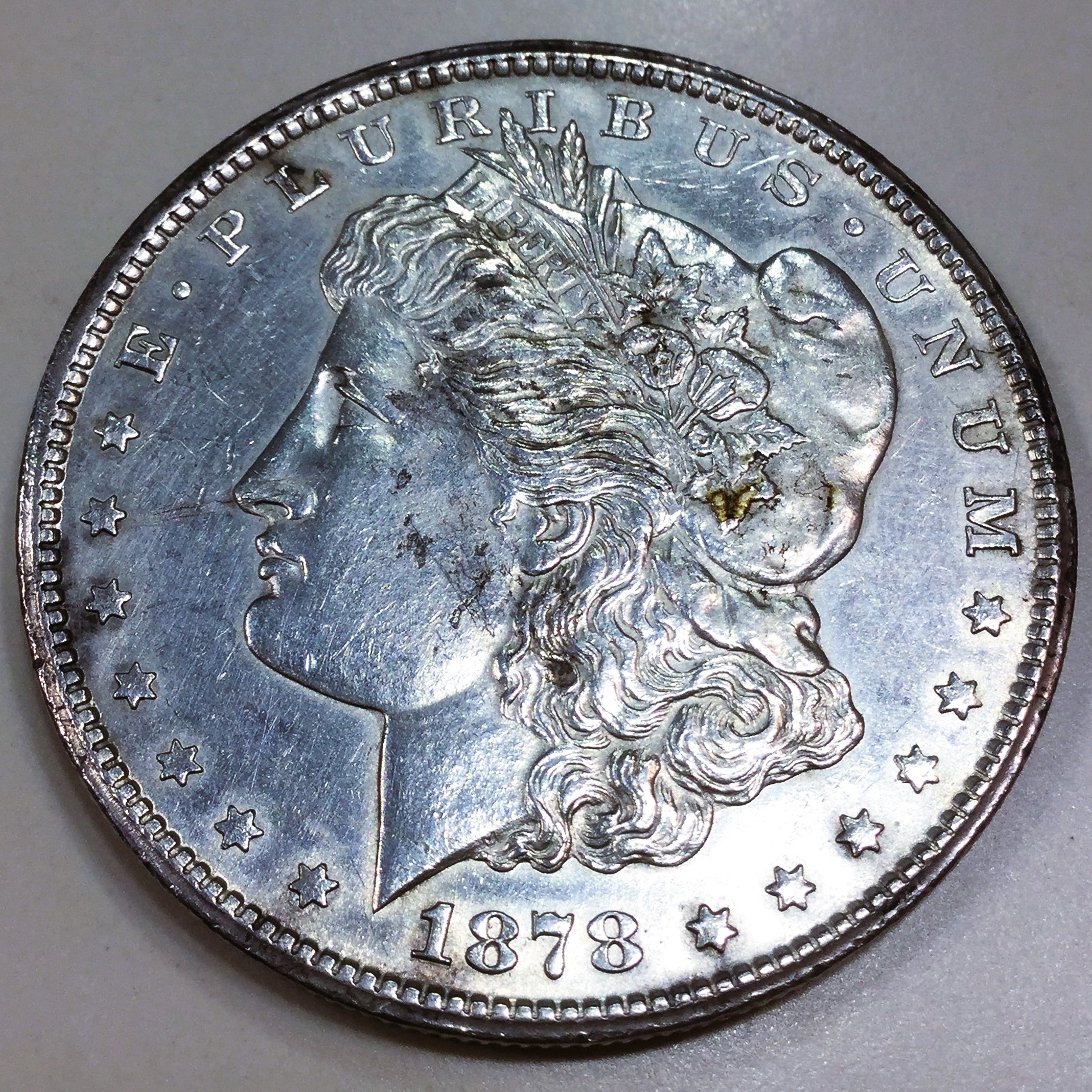 1878-CC AU/BU Morgan Silver Dollar Beautiful Coin Rare Date | Property Room