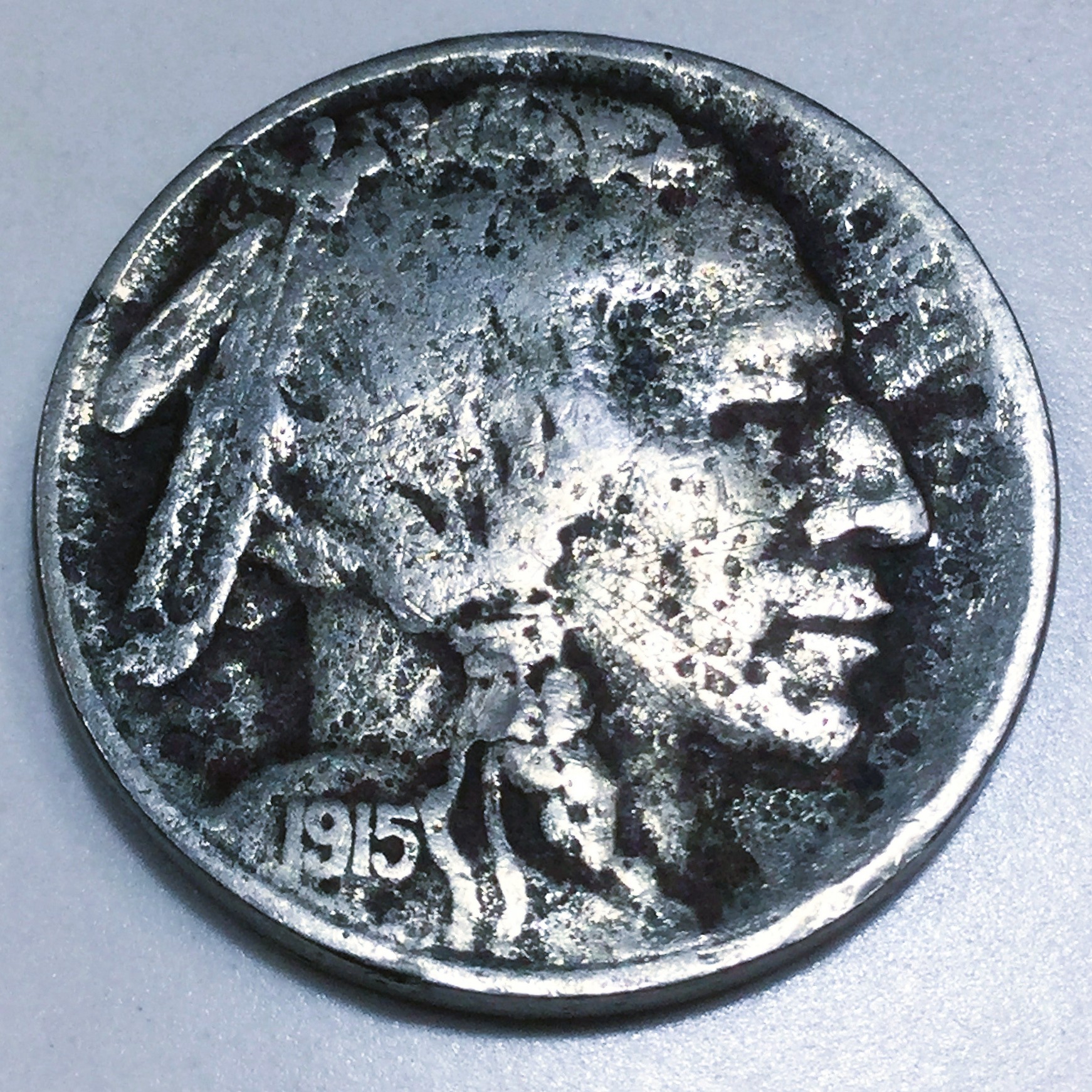 1915-S Buffalo Nickel Beautiful Coin Rare Date 