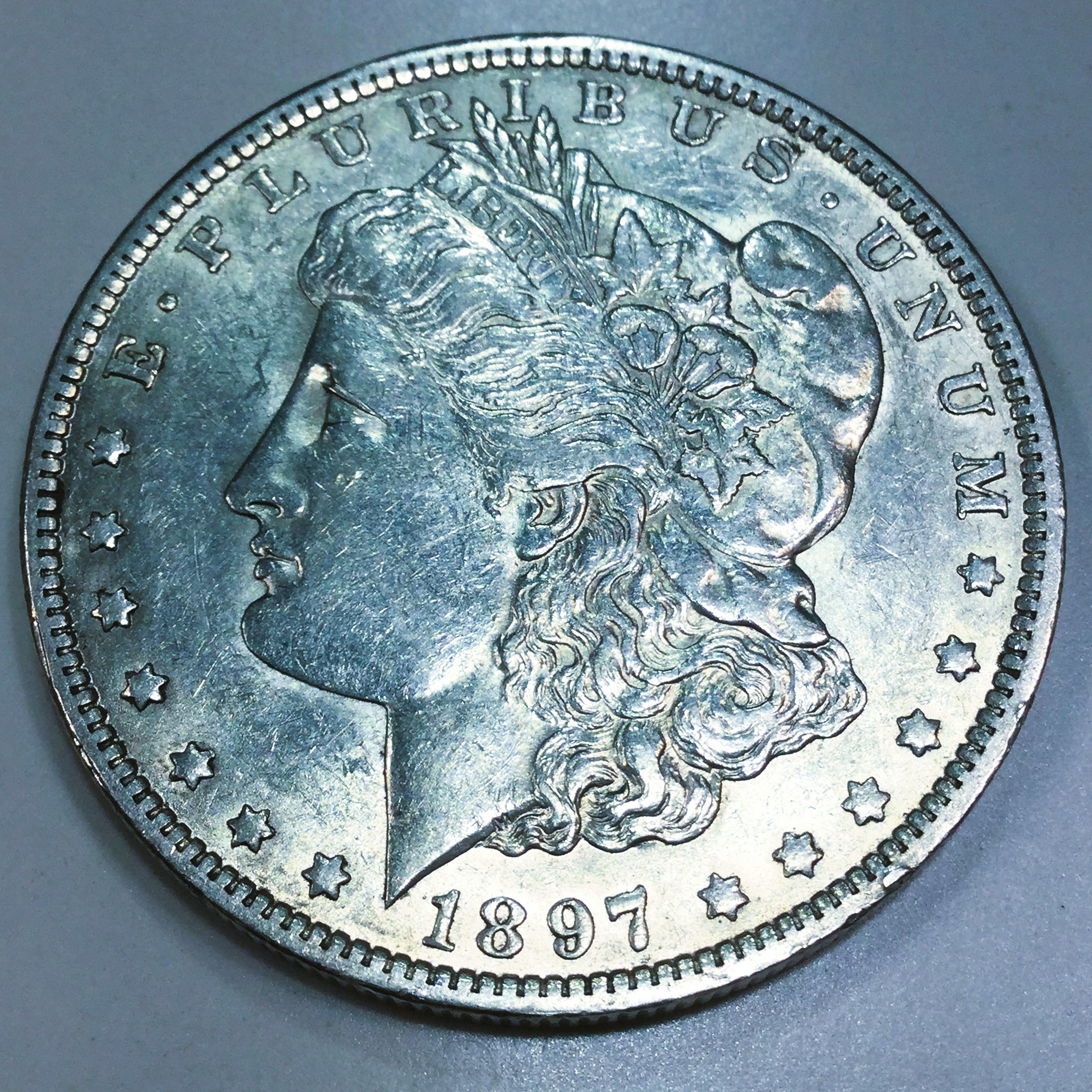 1897-O Morgan Silver Dollar Beautiful High Grade Coin Rare Date 