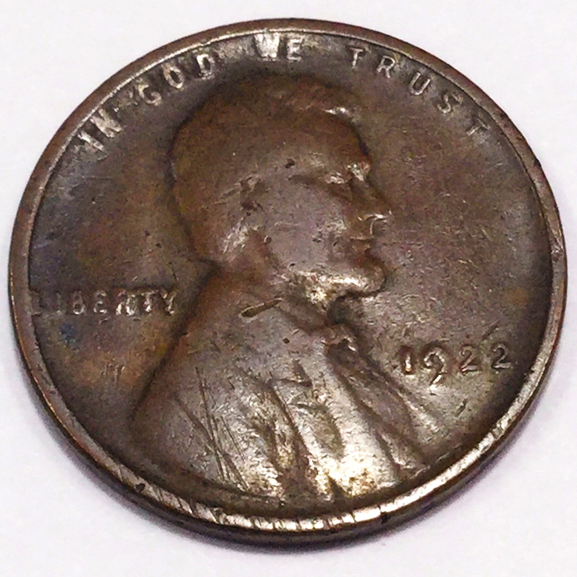 1922-D NO D Lincoln Wheat Cent Penny Beautiful Coin Very Rare Date
