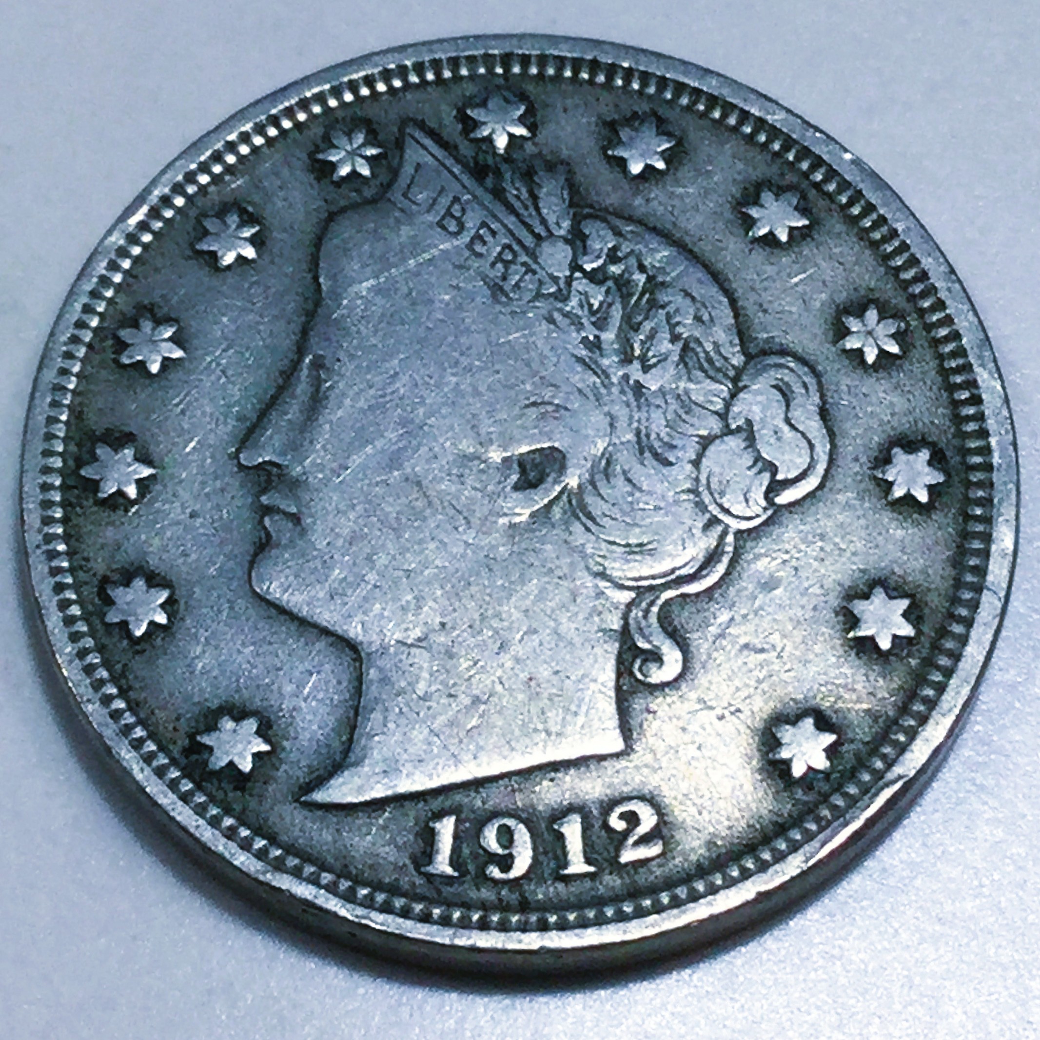1912-S Liberty V Nickel Beautiful High Grade Coin Rare Date 