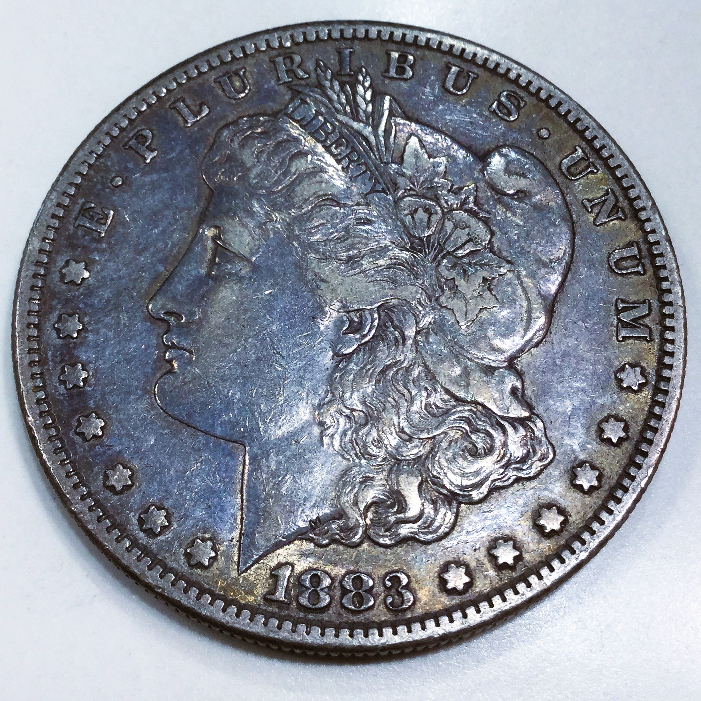 1883-S Morgan Silver Dollar Beautiful High Grade Coin Rare Date ...