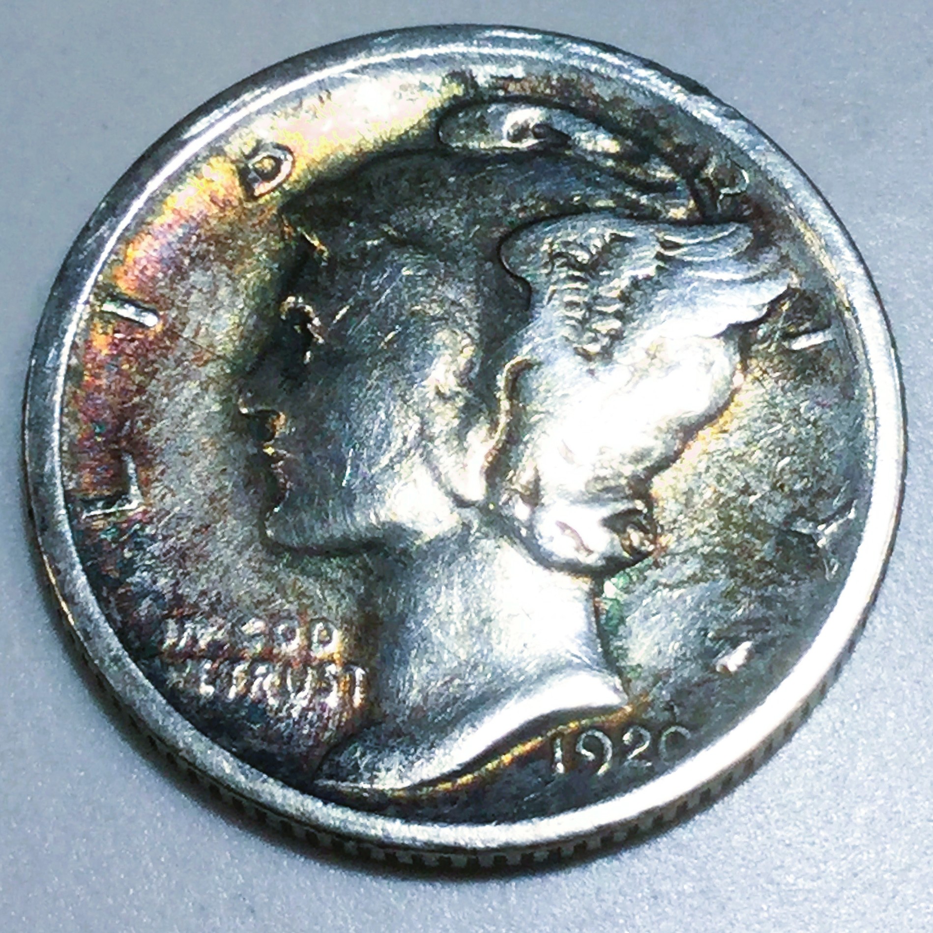 1920-S Mercury Silver Dime Beautiful Coin Rare Date