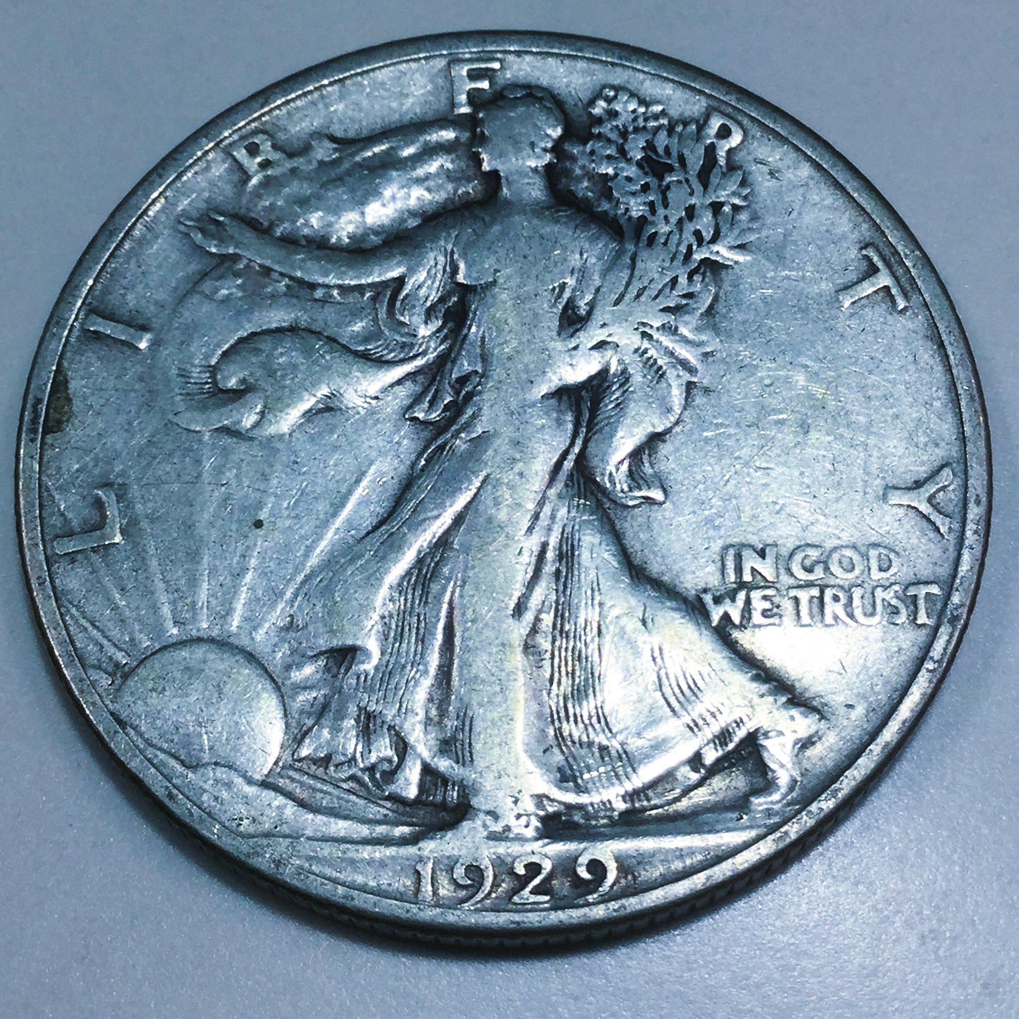 1929-D Walking Liberty Half Dollar Beautiful High Grade Coin Rare Date