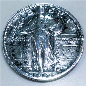 1917-S Type 2 Standing Liberty Quarter Beautiful High Grade Coin Rare Date 