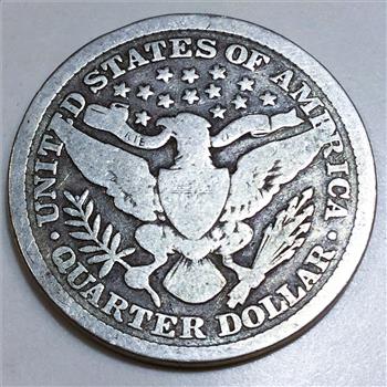 1898 Barber Quarter Beautiful Coin