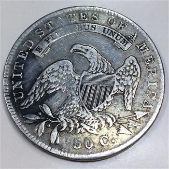 1834 Capped Bust Half Dollar Beautiful High Grade Coin 