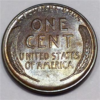 1919 Uncirculated Lincoln Wheat Cent Penny Beautiful Coin