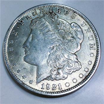 1921 AU/BU Morgan Silver Dollar Beautiful Coin
