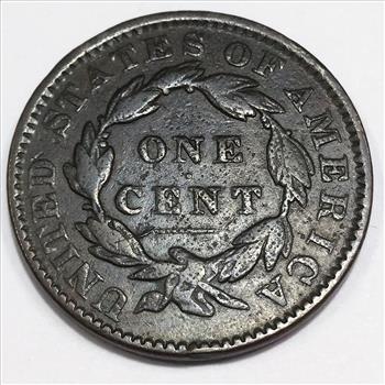 1837 Coronet Head Large Cent Beautiful High Grade Coin