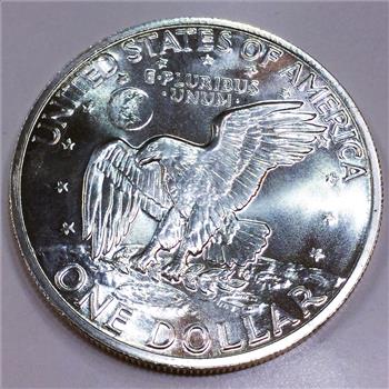 1972-S Silver Eisenhower Dollar Beautiful Uncirculated Coin 