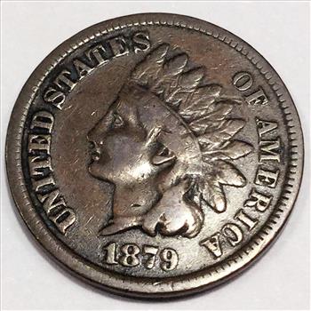 1879 Indian Head Penny Beautiful Coin Rare Date 