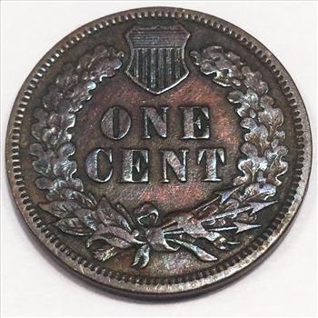 1885 Indian Head Penny Beautiful High Grade Coin Rare Date 