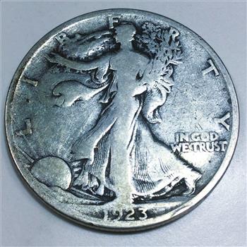 1923-S Walking Liberty Half Dollar Beautiful Coin Rare Date 
